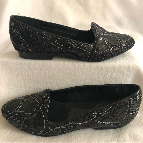 NWOB GH Bass & CO Sequined Flats - Picture 1 of 12